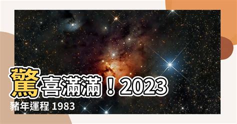 2023豬年運程1983男|1983年属猪人2023年运势及运程 1983年属猪人2023 ...